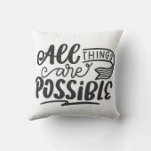 感動的やる気を起こさせる引用文 クッション (裏面)