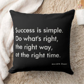 感動的やる気を起こさせる引用文 クッション (ブランケット)