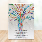 感動的やる気を起こさせる引用文 サンキューカード