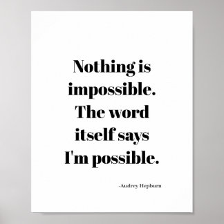 感動的やる気を起こさせる引用文 ポスター