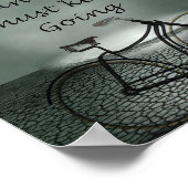 感動的やる気を起こさせる引用文 ポスター (角)