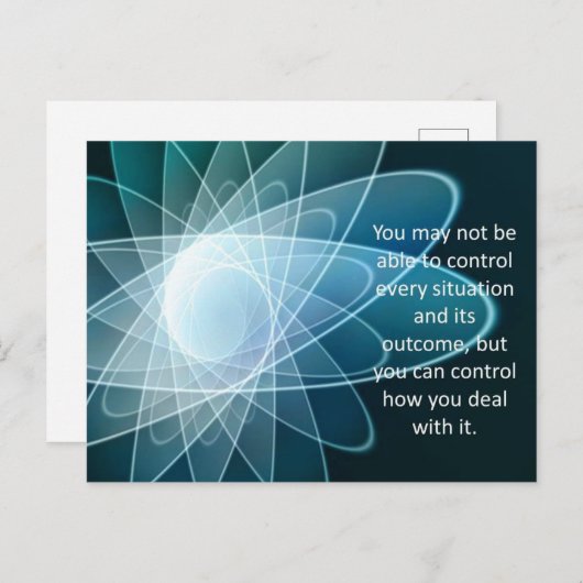 感動的やる気を起こさせる引用文 ポストカード (正面/裏面)