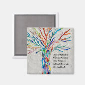 感動的やる気を起こさせる引用文 マグネット (正面/裏面)