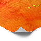 感動的ウィズやる気を起こさせるバイラオチュ ポスター (角)