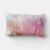 感動的エレガント願い事をする ランバークッション (裏面)