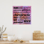 感動的カイロプラクティックポスター ポスター (キッチン)