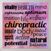 感動的カイロプラクティックポスター ポスター (正面)