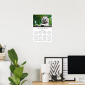 感動的カスタムTiger Photo 2026カレンダー ポスター (ホームオフィス)