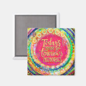 感動的カラフルTodays Moments マグネット (正面/裏面)