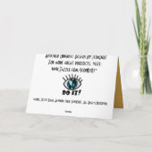 感動的キャラクター シーズンカード (裏面)