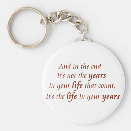 感動的キーホルダー キーホルダー (正面)