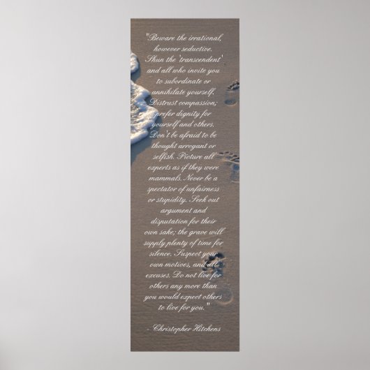 感動的クリストファーヒッチンズバスルームのポスター ポスター (正面)