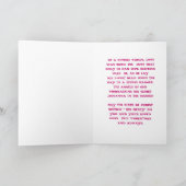 感動的クリスマスカード シーズンカード (内部)