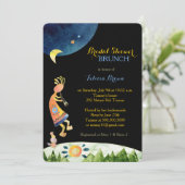 感動的ココペリアートブライダルシャワーブランチ 招待状 (スタンド正面)