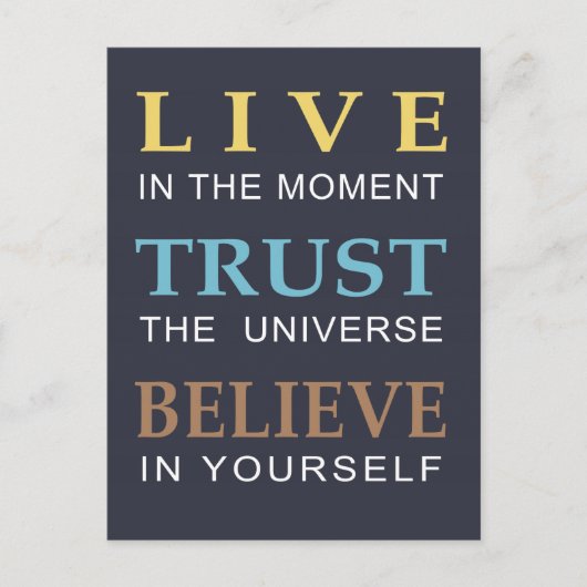 感動的スピリチュアル ポストカード (正面)