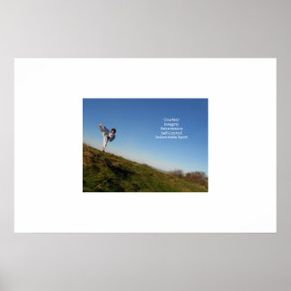 感動的テコンドーのポ子供へスター ポスター