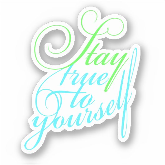 感動的デザイン シール (正面)