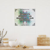 感動的フィットネス引用文#048 ポスター (キッチン)