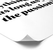 感動的フランスの引用文出力の設定 ポスター (角)