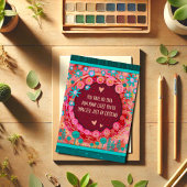 感動的フローラかわいらしありがとう カード