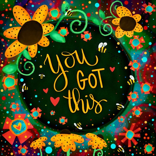 感動的フローラデイジー得この引用文 フォトプラーク