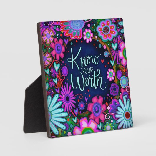 感動的フローラノウハウ引用文 フォトプラーク