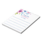 感動的フローラ恵みのアラーム ノートパッド (回転)