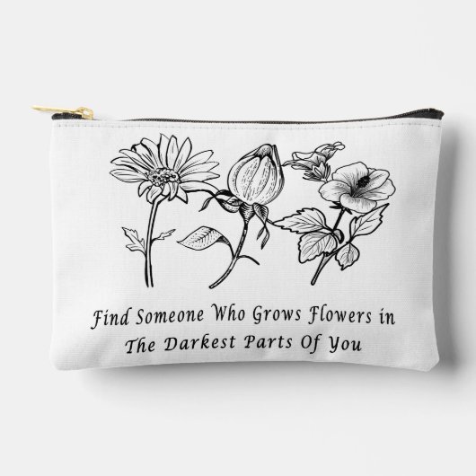 感動的フローラ アクセサリーポーチ (正面)