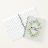 感動的フローラ ノートブック (内部)