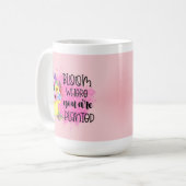 感動的フローラ「植えられた開花」 コーヒーマグカップ (正面左)