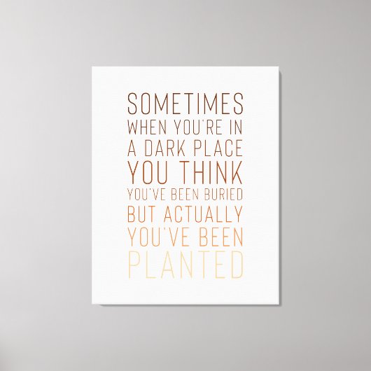 感動的プリントオンCanvas キャンバスプリント (正面)