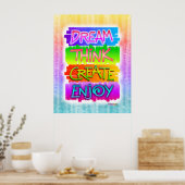 感動的ポスター – ドリー考えム作成楽しむ ポスター (キッチン)