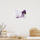 感動的ポスター，壁芸術，詩，宗教， ポスター (キッチン)