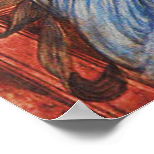 感動的ミュージカルエンジェルファインアートポスター ポスター (角)