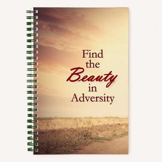 感動的メッセー書ジ ノートブック (正面)