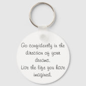 感動的モダンキーホルダー キーホルダー (正面)