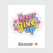 感動的モチベーションが上が与えらない シール (シート)