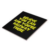 感動的モチベーション前向きの成功引用文 タイル (側面)