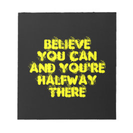 感動的モチベーション前向きの成功引用文 ノートパッド