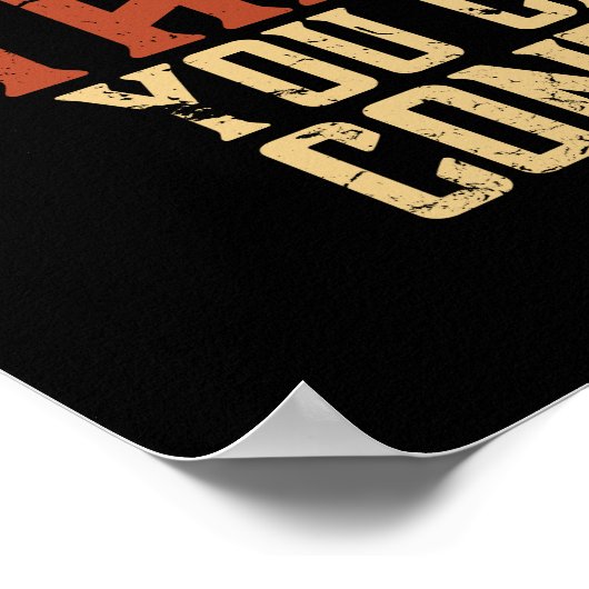 感動的モチベーション生活引用文ストップ悩み ポスター (角)