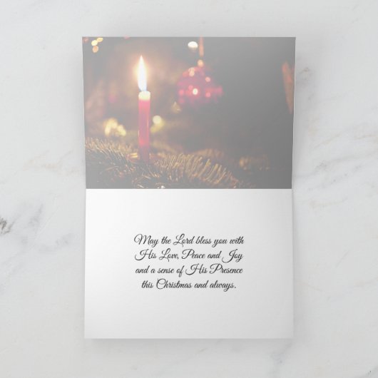 感動的ヨハネ8:12 シーズンカード (内部)