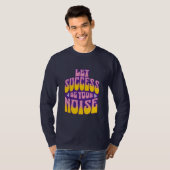 感動的レトロ成功引用文Tシャツ Tシャツ (正面フル)