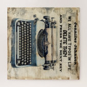 感動的ヴィンテージタイプライターパズル ジグソーパズル (横)