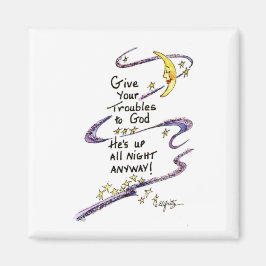 感動的与え神に悩む マグネット