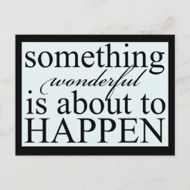 感動的何かすばらしい郵便はがき ポストカード