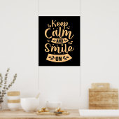 感動的保スマイル ポスター (キッチン)