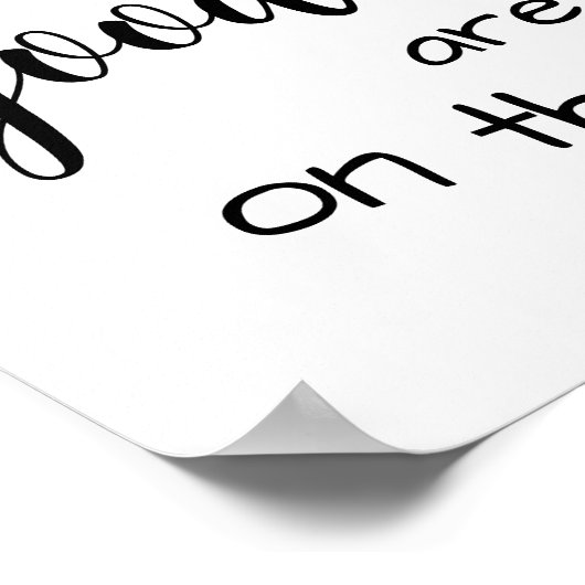 感動的信じやる気を起こさせる引用文 ポスター (角)