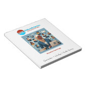 感動的先生テクノロジメモ帳 ノートパッド (アングル)