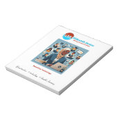 感動的先生テクノロジメモ帳 ノートパッド (回転)