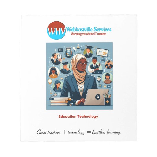 感動的先生テクノロジメモ帳 ノートパッド (正面)